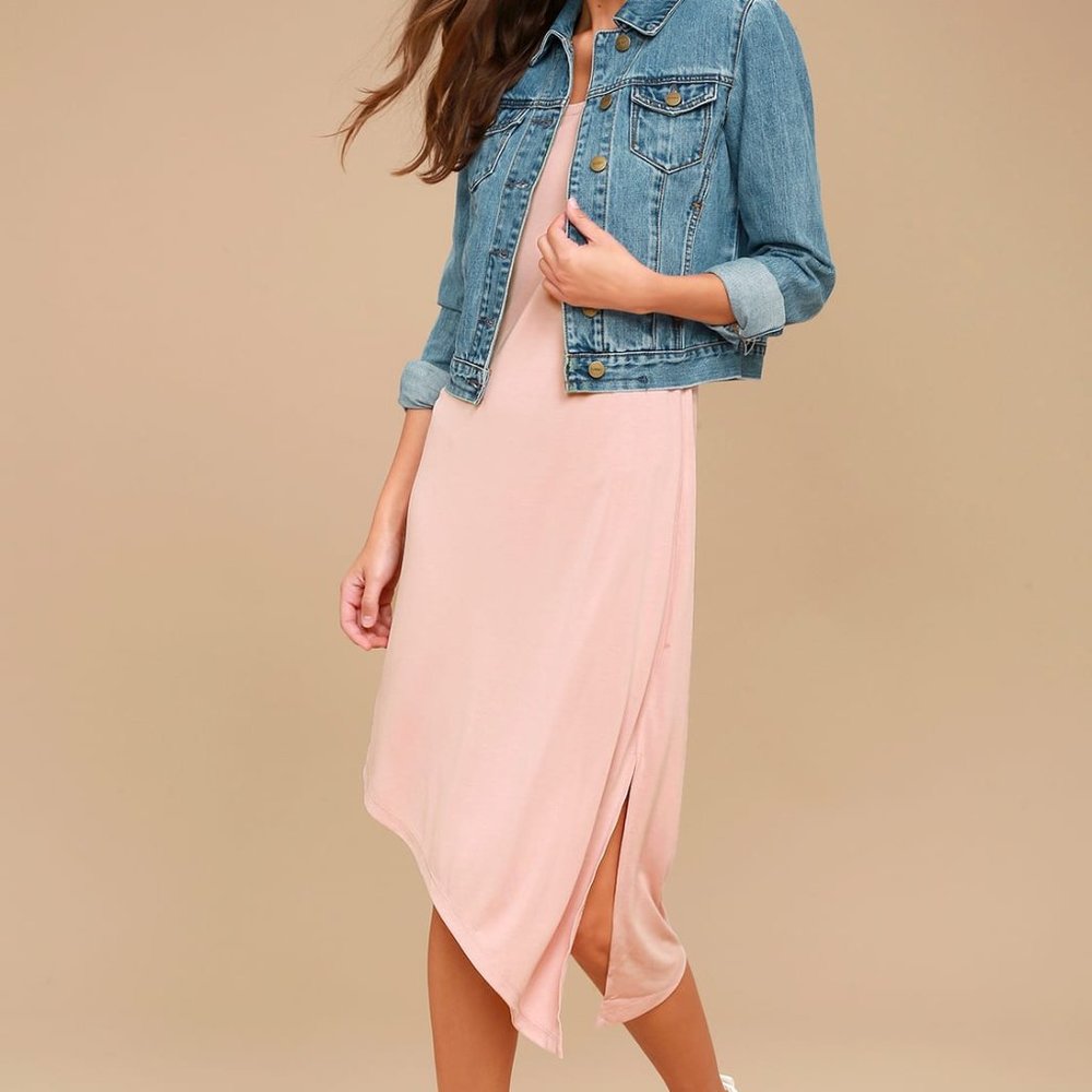 Olive + Oak Sleeveless Midi Dress | Size S